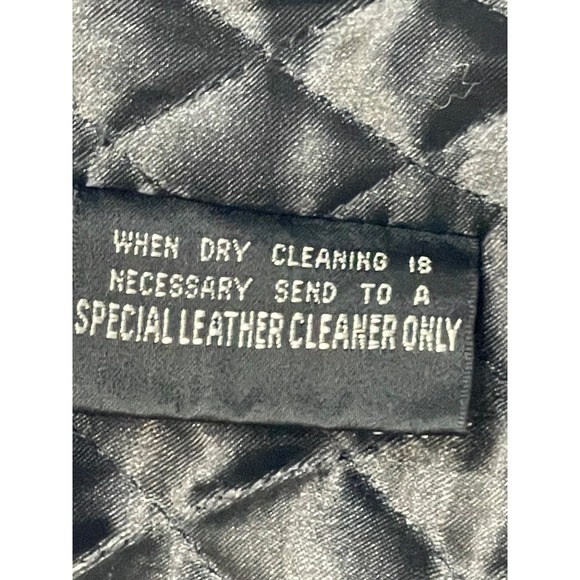 Wilsons Leather Womens Jacket Black Full Zip Thinsulate Ultra Insulation L - Picture 3 of 7